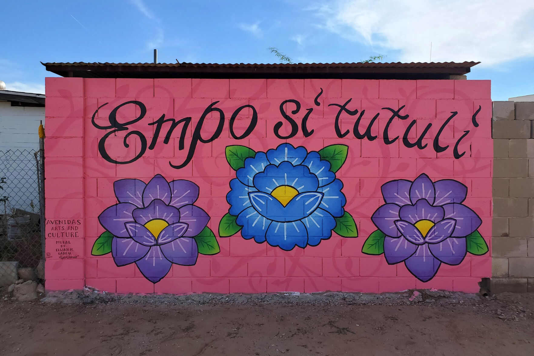 "You are beautiful" mural